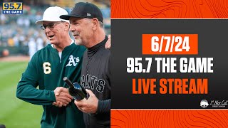 The Giants Reunite With Bruce Bochy | 95.7 The Game Live Stream