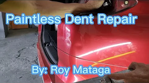Paintless Dent Repair! (No more dimple si Xpie) #PDR