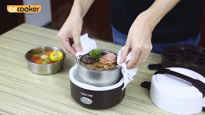 Electric Heating Cooking Lunch Box Food Container - Temu