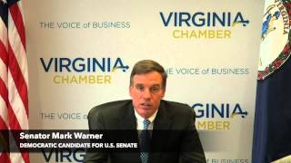 Senator Mark Warner, Democratic Candidate for Senate, On VA Education #2