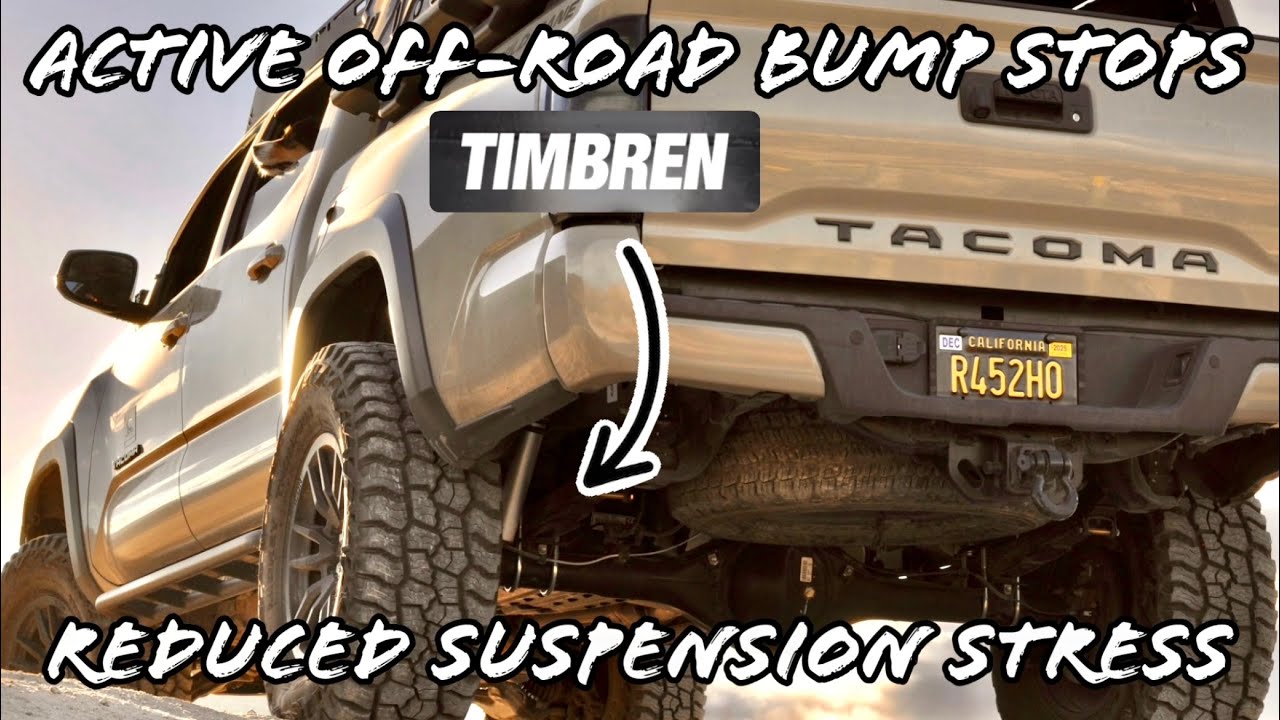Save YOUR Suspension! Toyota Tacoma Timbren Active Off-Road Bump Stop & U-Bolt Flip Install & Review