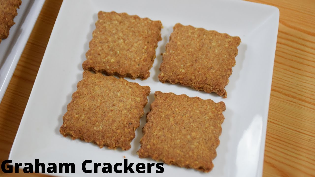 Homemade Graham Crackers Recipe (Eggless) How To Make Graham Biscuit