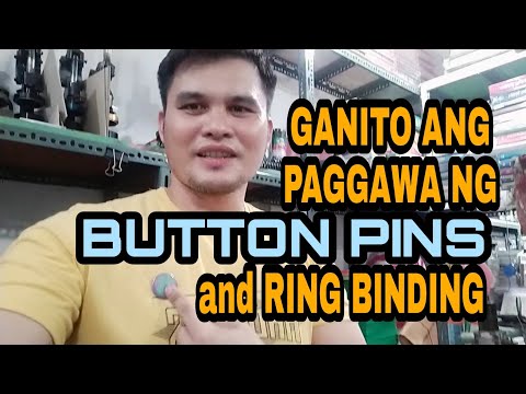 Video: Paano Gumawa Ng Ring Button