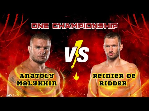 Anatoly Malykhin vs Reinier De Ridder - P1 | ONE CHAMPIONSHIP