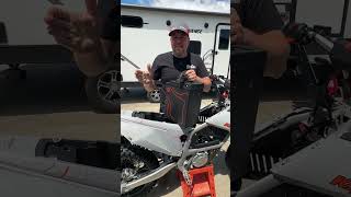 Changing a KAYO eC21 battery is THIS easy?! 🔋⚡️ Dropping a quick how-to on this electric dirt bike!
