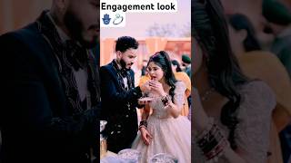 Shreya With Vasu Tere Naal karvani Mangni Joban Sandhu My Voice #couple #engagement #shorts￼￼