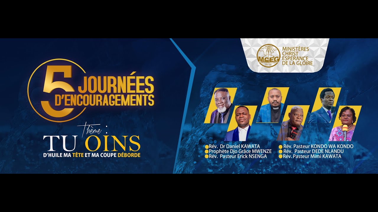Prophète Djo Grace| Tu oins d’huile ma tête; et ma coupe déborde| 5