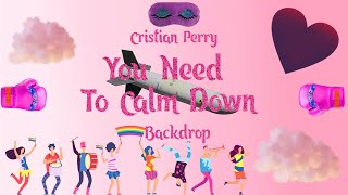 Taylor Swift - You Need To Calm Down Backdrop