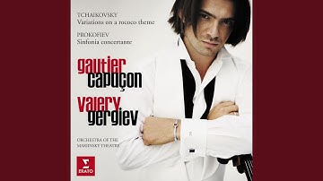 Variations on a Rococo Theme for Cello and Orchestra, Op. 33: Variation V. Allegro moderato