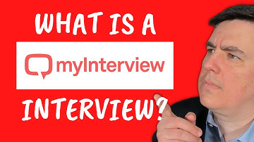 What is a myInterview interview?