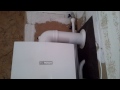 Монтаж и подключение газового котла / Installation and connection of the gas boiler