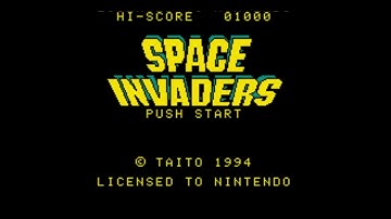 Space Invaders  - Game Boy gameplay - Retro Walkthrough - Super hard