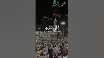 وأذن في الناس بالحج سورة الحج ماهر المعيقلي #quran #قرآن#ذكر #zekr