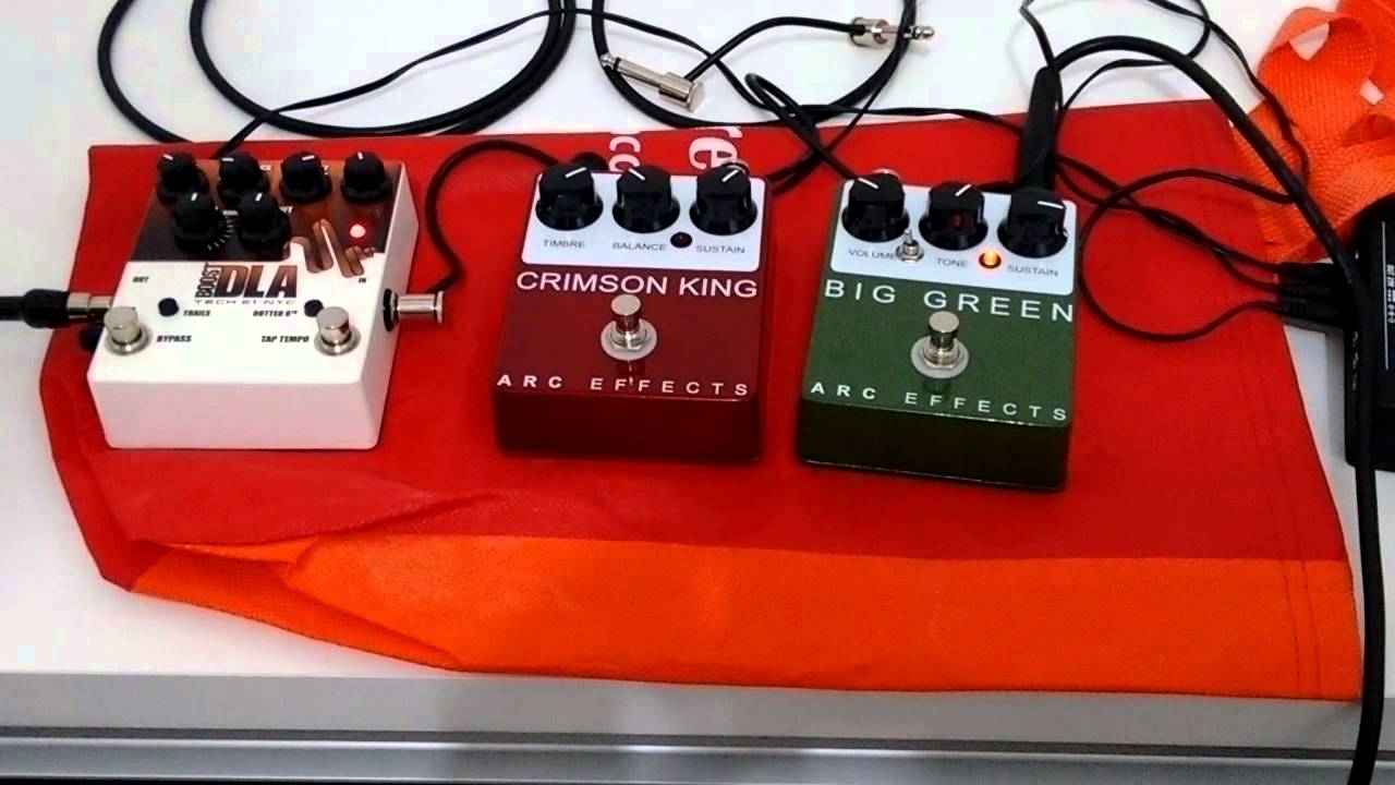 Arc Effects Big Green & Crimson King - YouTube