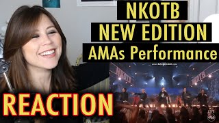 New Kids On The Block & New Edition Performs At AMA's 2021 | REACTION