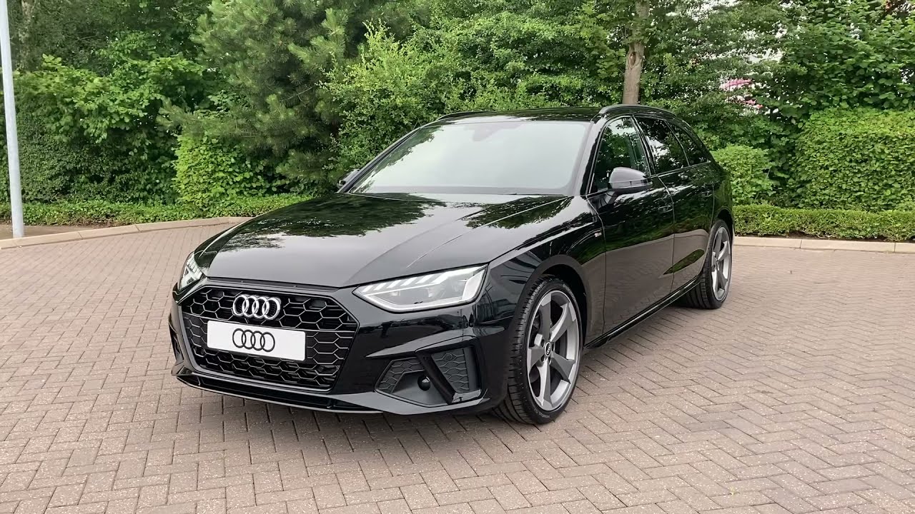 audi a4 2022 black edition