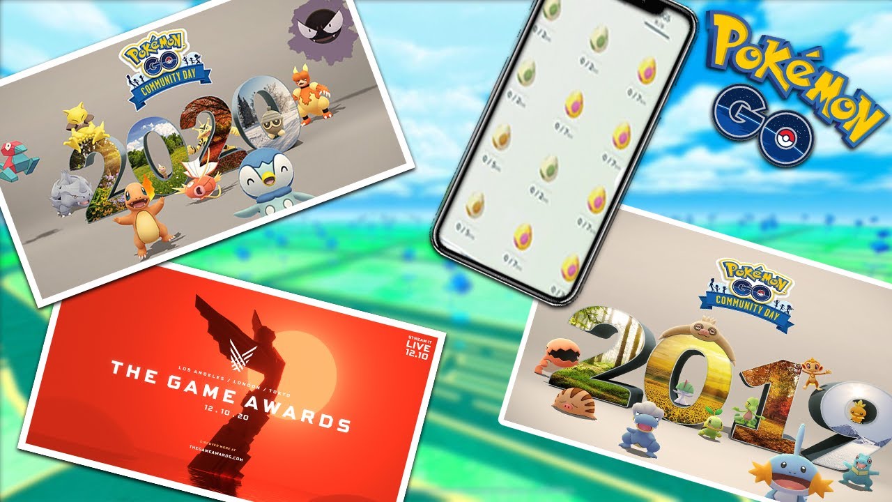 DECEMBER COMMUNITY DAY WEEKEND 2020 AND GAME AWARDS EVENT -POKEMON GO
