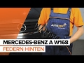 Wie MERCEDES-BENZ A W168 Fahrwerksfedern hinten wechseln TUTORIAL | AUTODOC