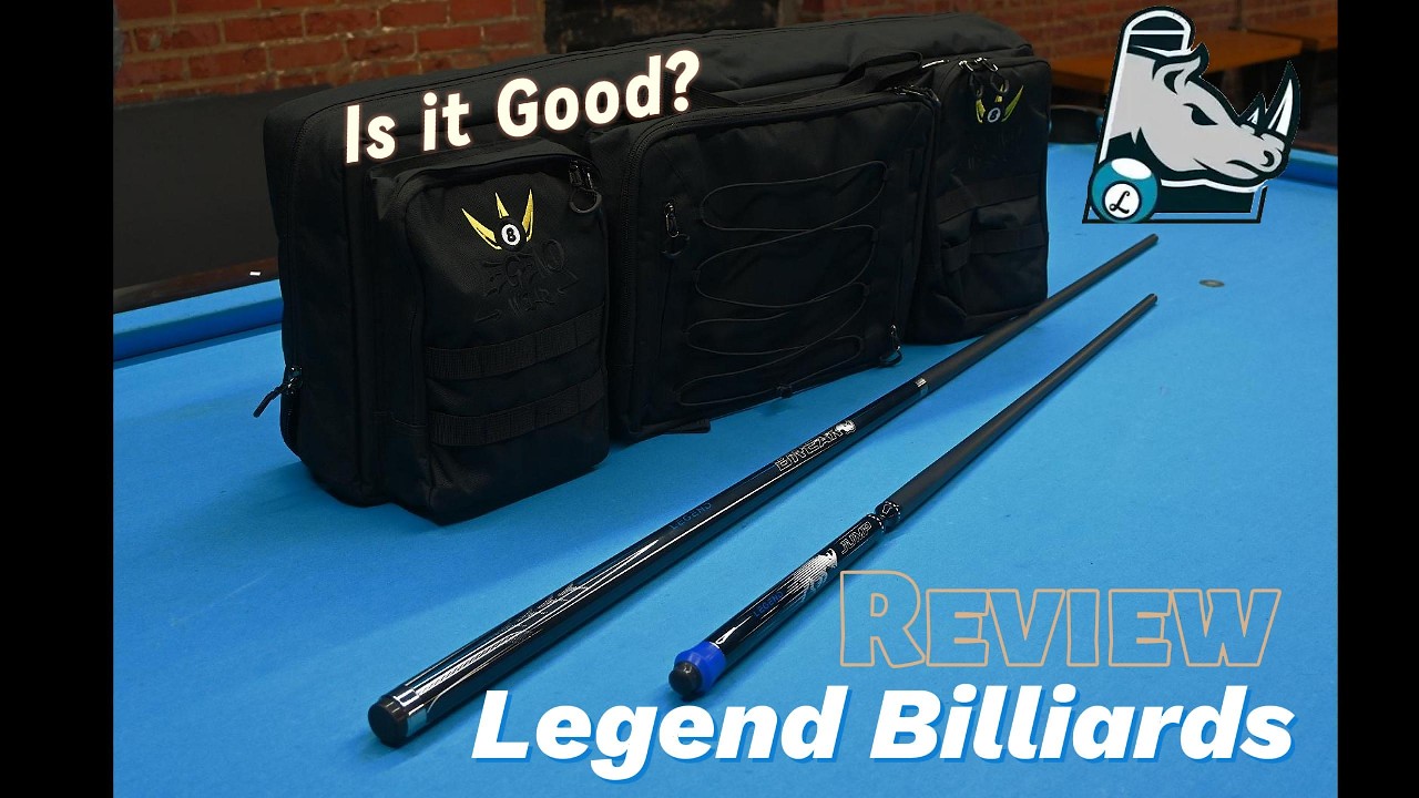 Legend Billiards Break Cue and Jump Cue - YouTube