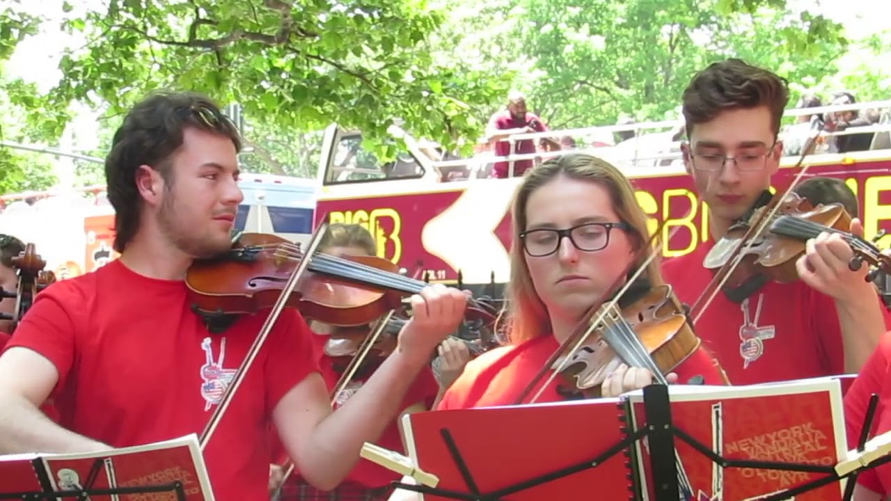 The Ayrshire Fiddle Orchestra performing for the American Scottish Foundation in NYC