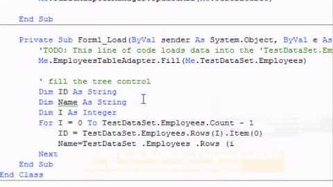 How to use TreeView control with DataGridView to display Master Details table in VB.net