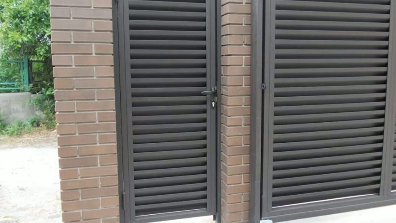 ВОРОТА-ЖАЛЮЗИ ДЛЯ ЧАСТНОГО ДОМА: ВЫБИРАЕМ ОГРАЖДЕНИЯ В ОДЕССЕ С ...