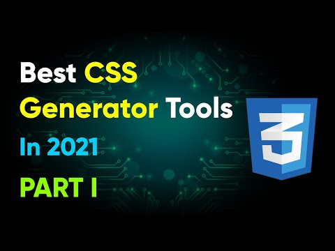Best CSS GENERATOR Tools in 2021 | PART #1