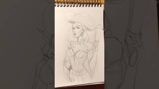 Miss Fortune Sketch #drawing #leagueoflegends #missfortune