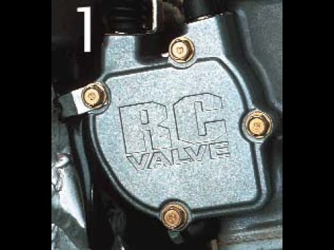 How to set your RC valves in a 2002-2007 CR250 and 2002 CR125