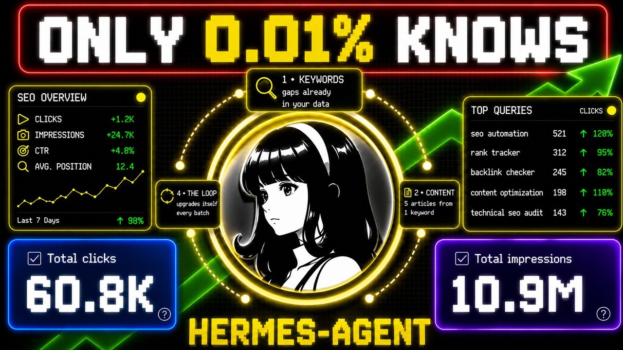 Hermes Agent: NEW SEO Link Building MCP!