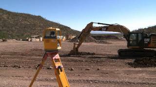 Cat® Grade Control for Hydraulic Excavators  Basic Operation Using Laser Receiver