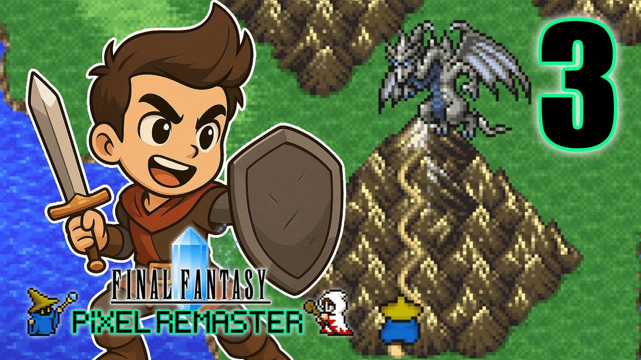 Final Fantasy III Pixel Remaster Walkthrough Strategico Pro ITA EP 3 Draghi, Nani e Pirati
