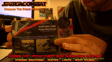 Crystal Focus Vader Chest Box (SaberCombat.Com)