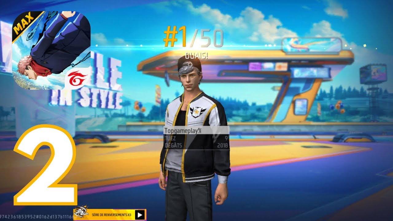 Free Fire MAX x JUJUTSU KAISEN - gameplay partie 2