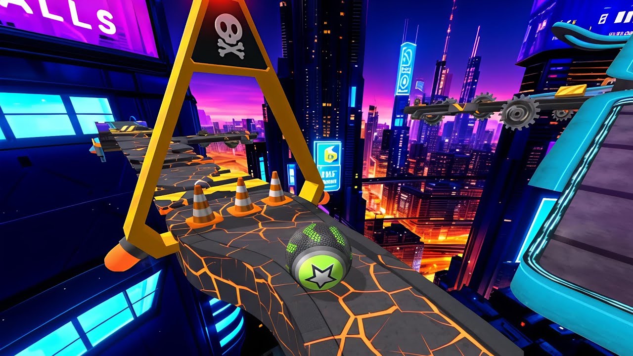 Going Balls just hits more satisfying race with new world ASMR gameplay 