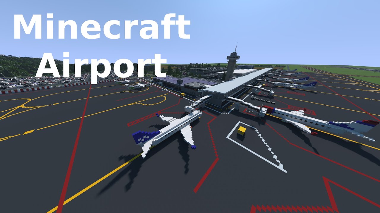 Minecraft Airport Cinematic