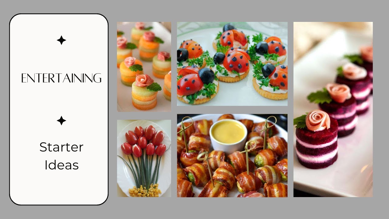 37 Entertaining Gourmet Starter Ideas YouTube