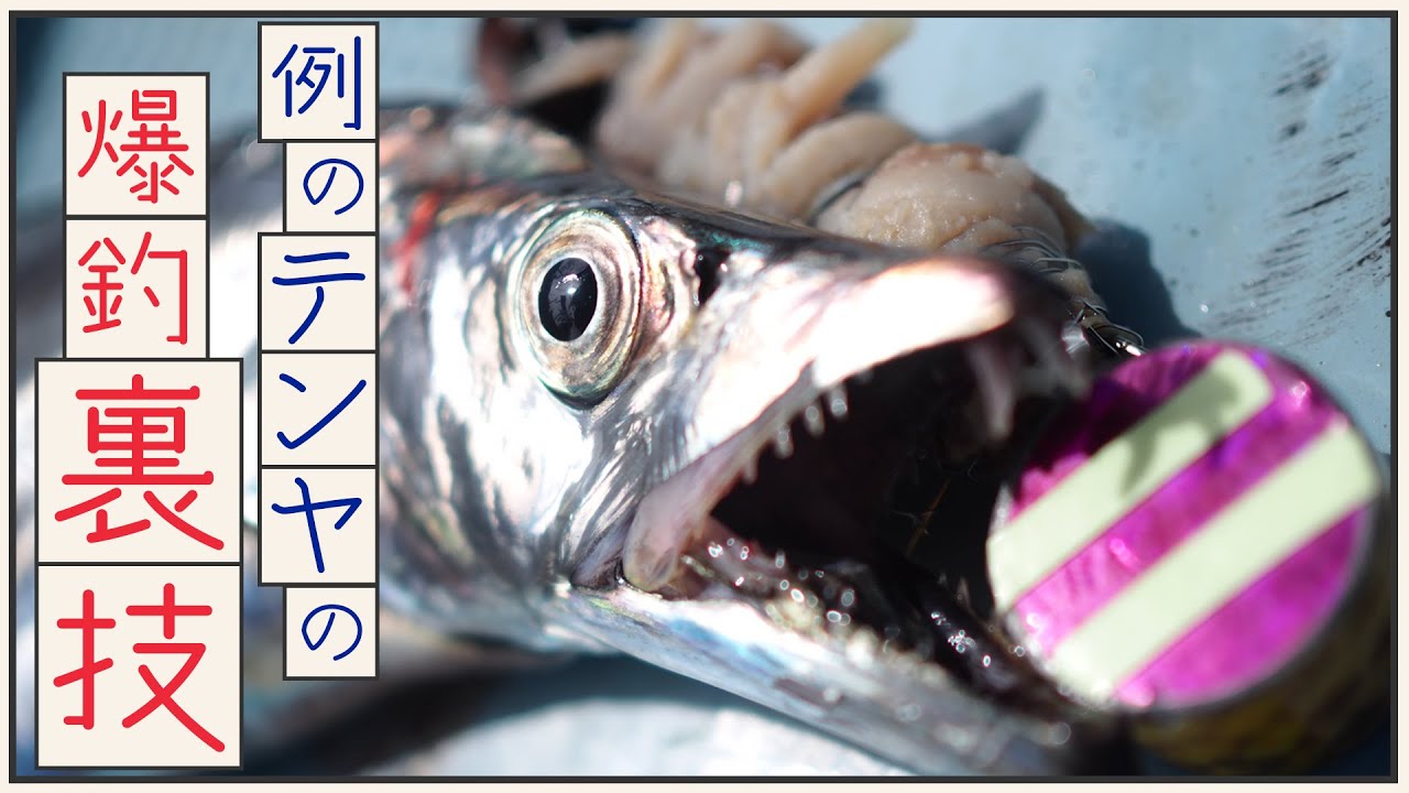 【タチウオテンヤ】釣れすぎる“あのテンヤ”をもっと使いこなすコツ!!
