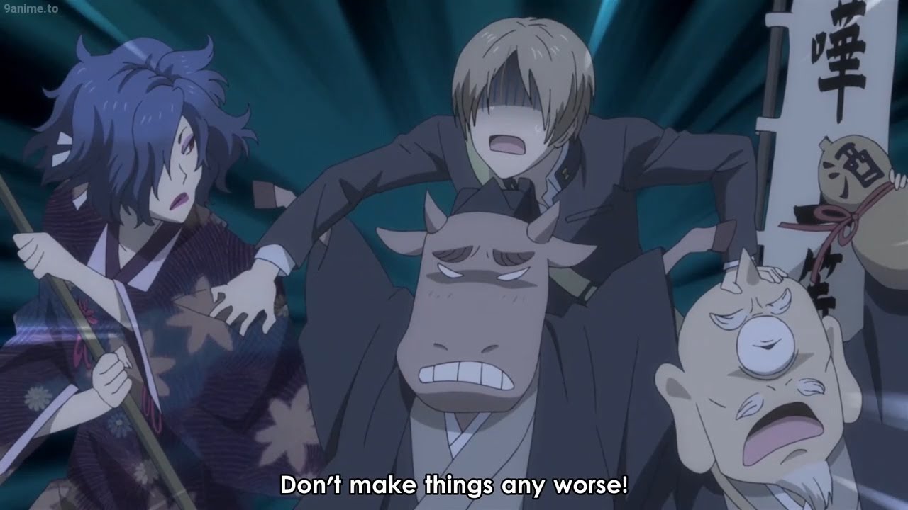 夏目はまとばに監房に閉じ込められた , Natsume was trapped in a cell by Matoba , 夏目は町で出会った少女が恋しい