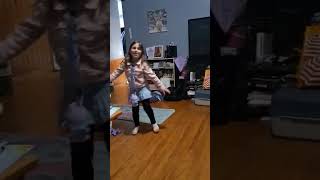 Lexie playing "Stick the Move" 🙂😜💯👌