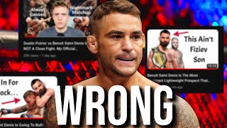 LucasTracy is WRONG about Dustin Poirier (UFC 299 Prediction)