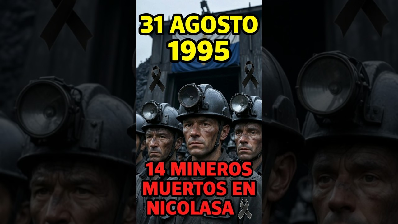 31 AGOSTO 1995: Explosión en Nicolasa 14 mineros muertos en Asturias 🔥 #Nicolasa1995 #MinasAsturias