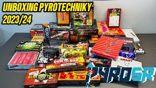 Unboxing pyrotechniky od PyroSR 2023/24! #1