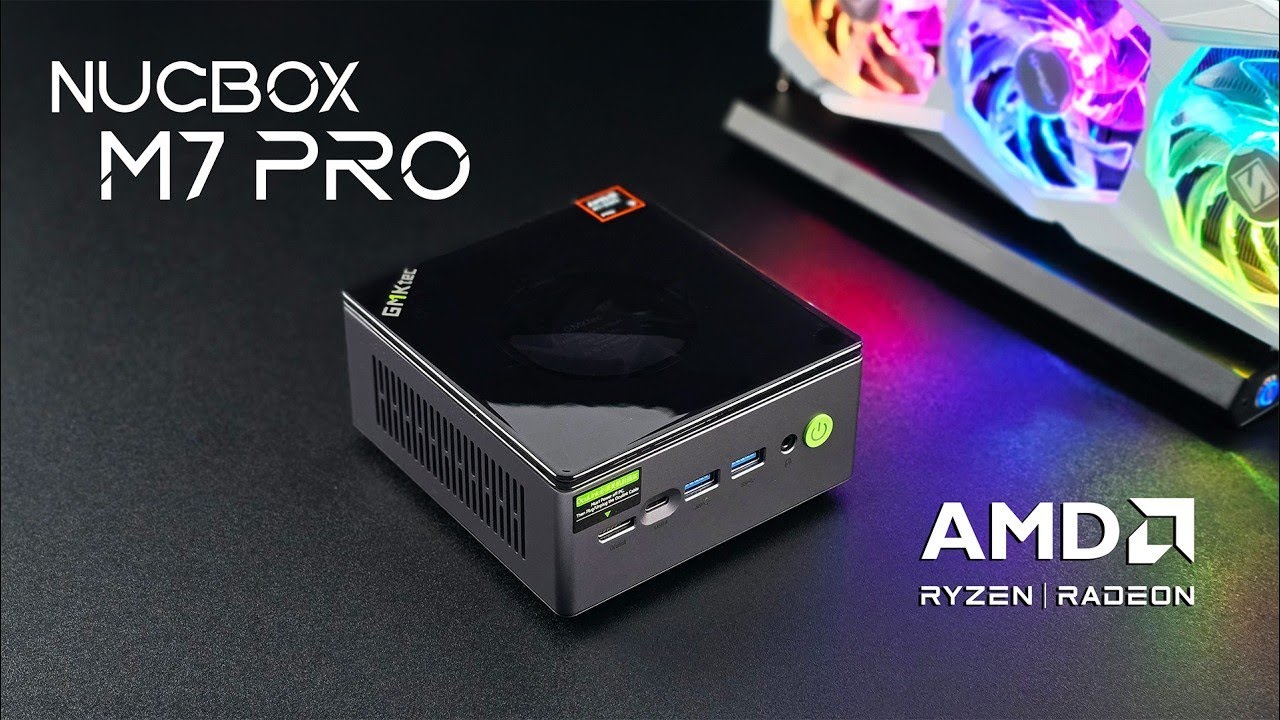 GMKtec NucBox M7 🖥️ Mini PC con Ryzen 7 🔥 Potencia y Tamaño