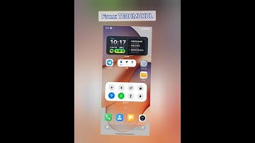 Advanced Textures In Notification Bar - HyperOS 2.1 #shorts