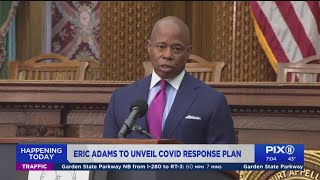 Mayor-elect Eric Adams to unveil COVID response plan Thursday