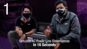 Simulate AC Power Line Disturbances In 16 Seconds (Part 1)
