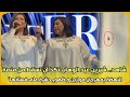 شاهد   شيرين عبد الوهاب تكد  أن تسقط من منصة النهضة بمهرجان موازين و ظهور حشرة على فستانها