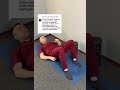 Упражнение от боли в ноге  ##миофасциальныйсиндром #седалищныйнерв