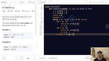 67. Add Binary - English Version
